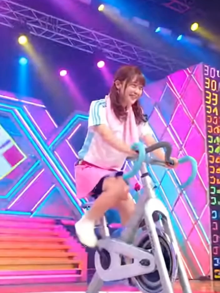 Prova da bicicleta! #japão #tvjaponesa #gameshow #bike