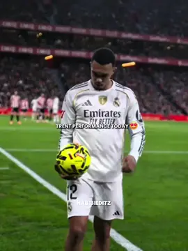 Trent Vs Athletic Bilbao Created 2 Goals. Trent Alexander Arnold Today 🔥 #trent #alexanderarnold #halamadrid #realmadridfc 