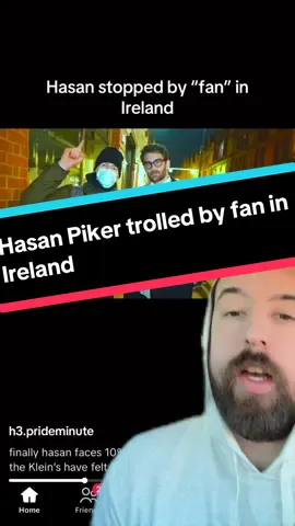 Hasan Piker trolled by fan in Ireland 