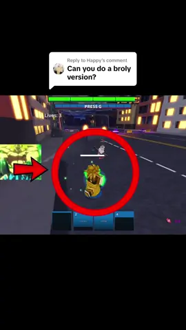 Replying to @Happy BROLY FROM HELL #broly #dbz #aba 