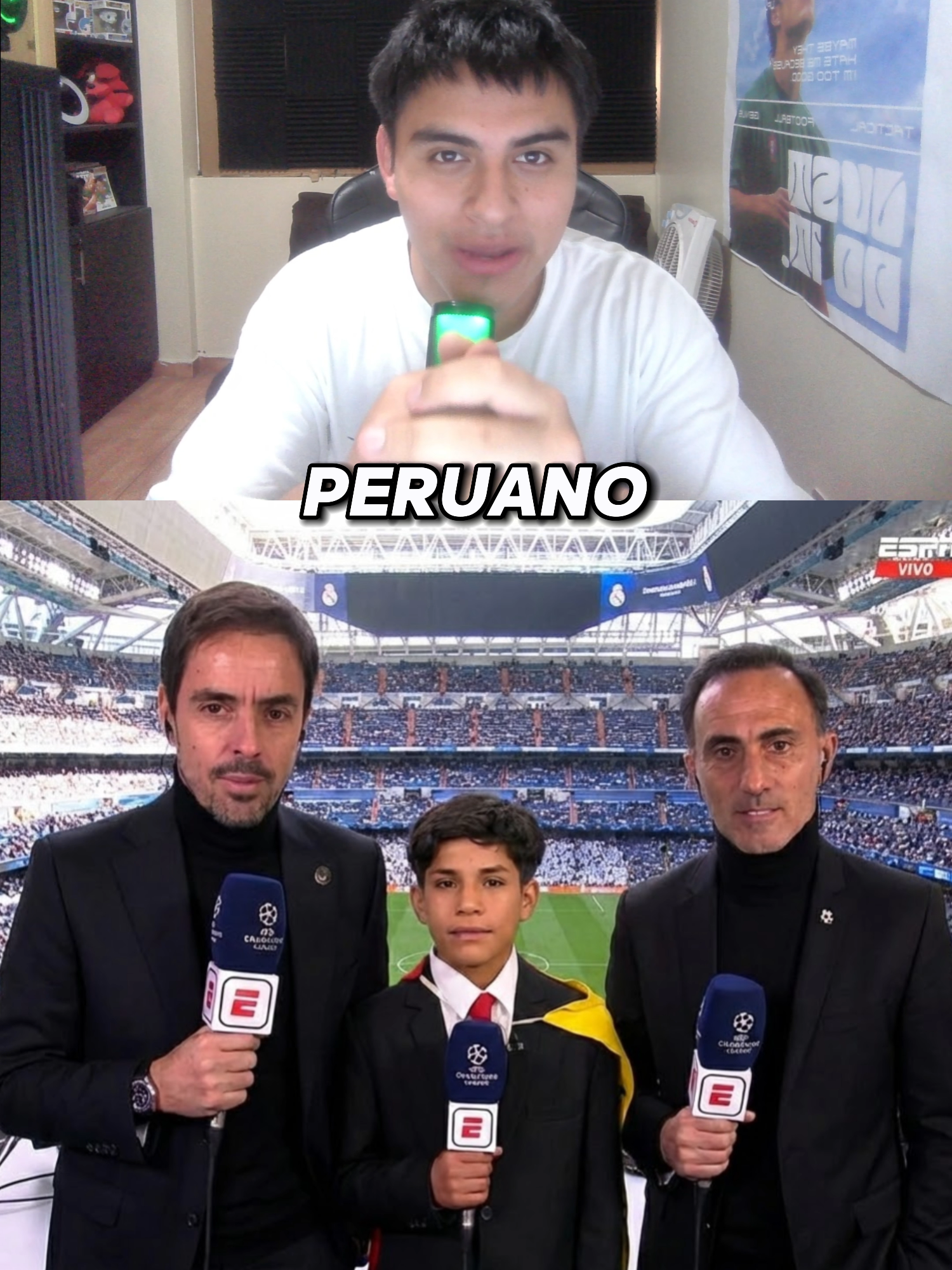 Pol Deportes narrara la CHAMPIONS LEAGUE #poldeportes #peru #championsleague #historiasinspiradoras