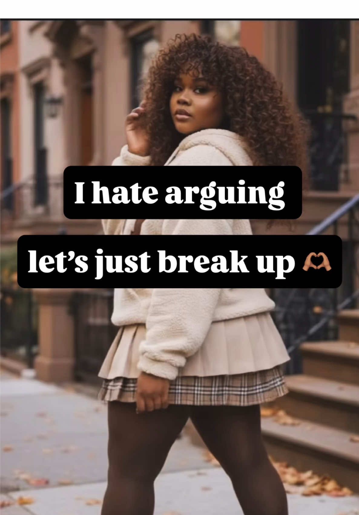 I hate arguing  Let’s just break up 🫶🏾 #fyp #fypシ #toxicrelationship 