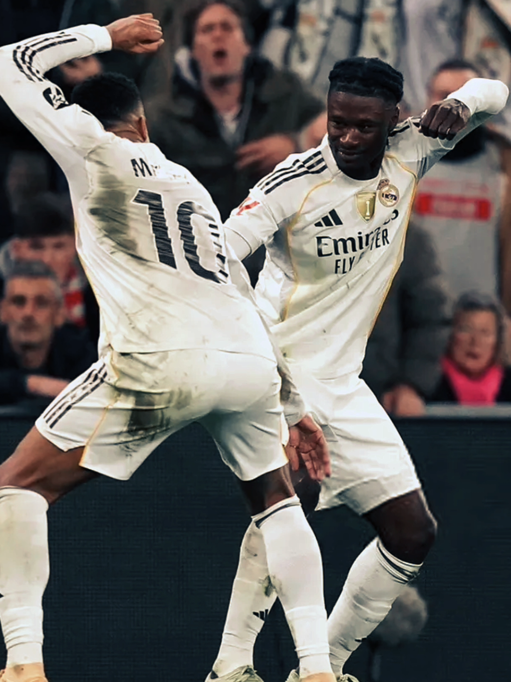 Kyky & Cama🥶🤍 Bilbao 0 - 3 Real Madrid  #mbappe #camavinga #realmadrid #halamadrid #fyp 