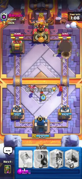 Guys im joking #clashroyale #joking 