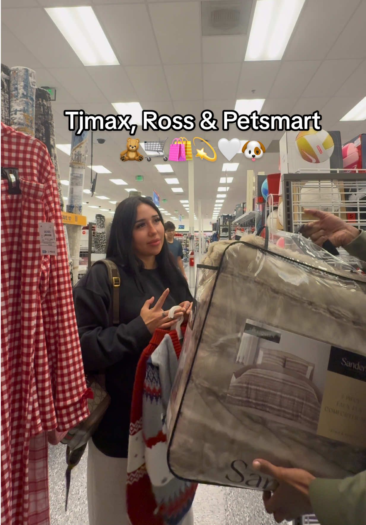 come to Tjmax, ross & petsmart with meee🐶❄️ #tjmax #ross #petsmart #shopping #Vlog 