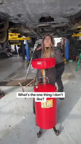 When you work in a family business 🤷‍♀️ #fyp #mechanic #fypage #tiktok #oilchange 
