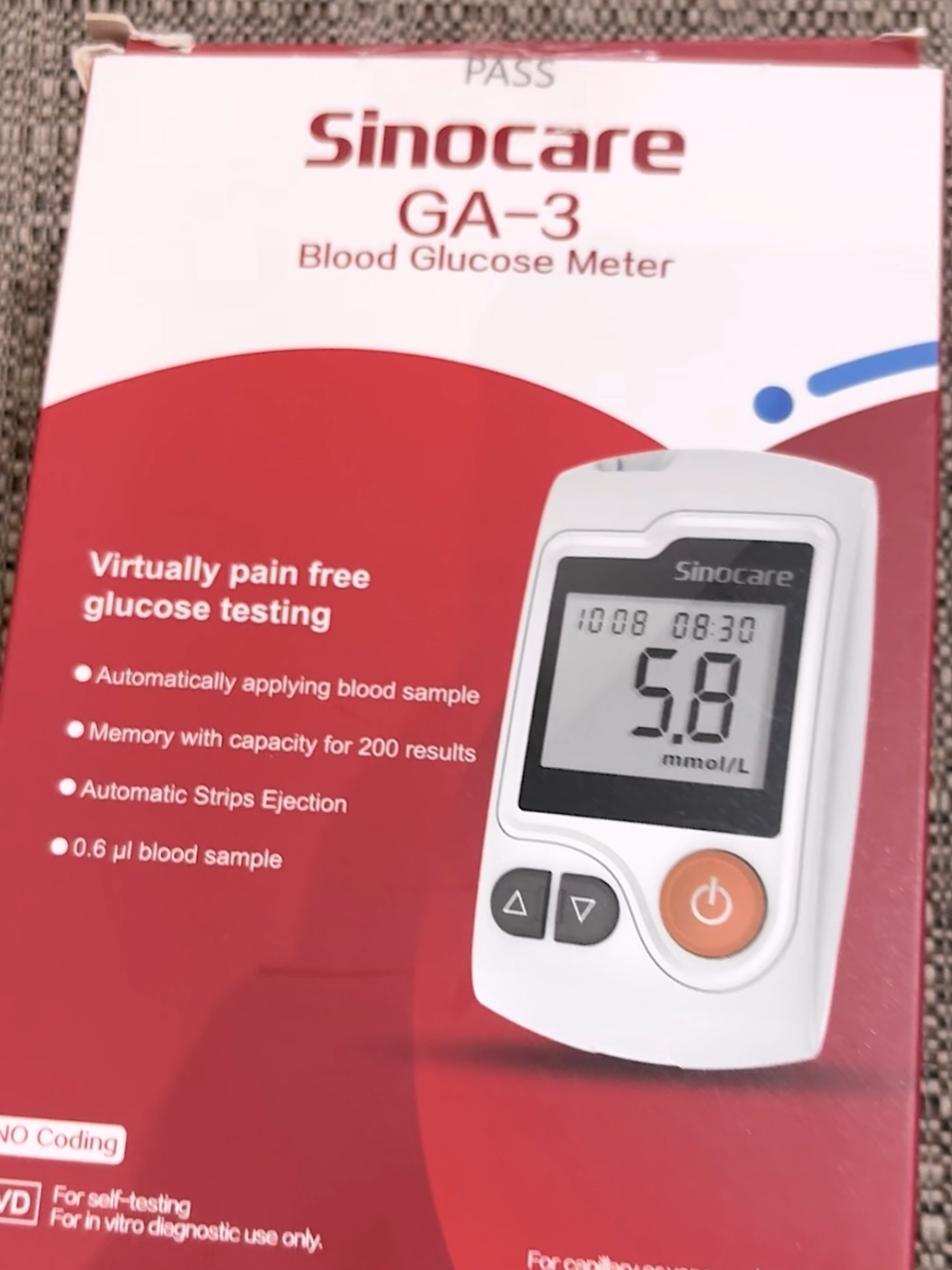 Checking your sugar level at home is now easier with the Sinocare Glucometer. Simple steps, clear display, and friendly for older users too. Perfect for daily monitoring at home. 🩸 Easy to use 📲 Clear readings on screen 👌 Beginner-friendly 💼 Compact & travel-friendly Many Malaysian Indian families prefer simple, practical devices like this for home use. If you’re looking for something easy for appa or amma to use, this one is convenient. Follow for more home-care product sharing. #sinocareglucometer #glucometer #malaysiantamil #tiktokmalaysia #indiansofmalaysia #dailycare #homeuse