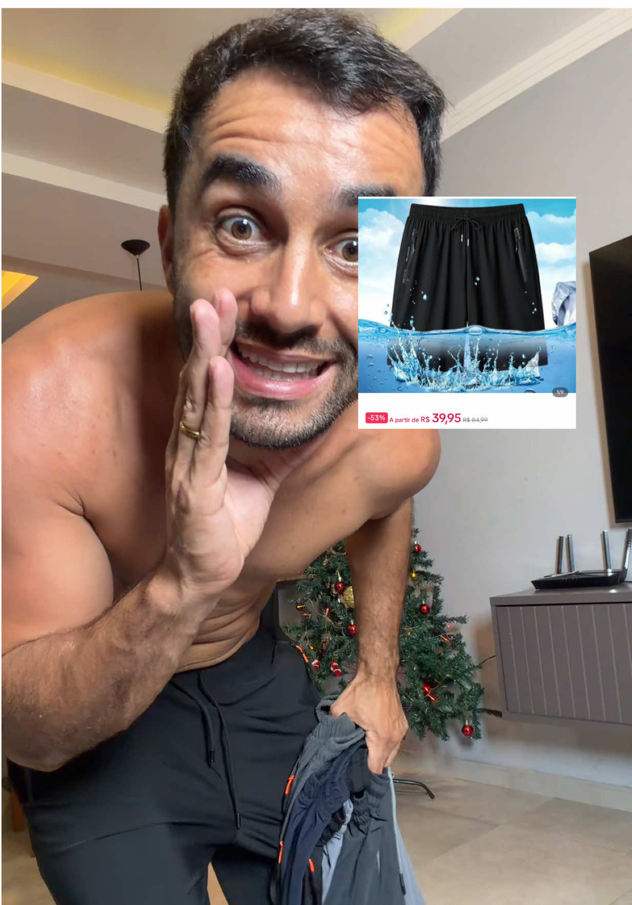 Short Dryfit elastano 