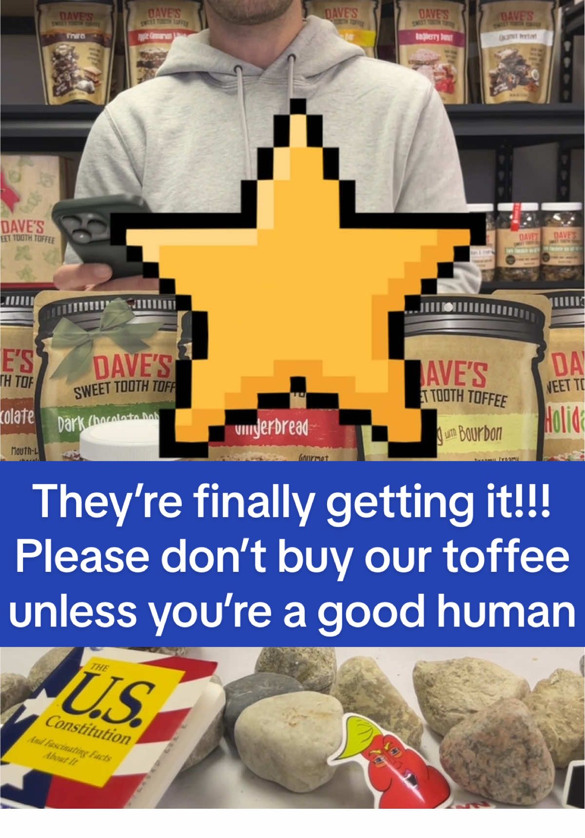 We don’t really check our IG that much these days. TikTok is already a massive undertaking since we’re vintage aged millennials trying to use the technologies of the youths. However every time MAGA boycotts us on here we actually tend to go viral and gain tons of followers. Well it was brought to our attention that the boycott made its way over to bookface an instaspam land, and since the comments don’t get filtered as heavily as here - there’s a couple bangers lol. Big thanks to the guzzler gang who went scorched earth and roasted all the chuds over there recently. #boycott #toffee #cancelled #karen #fdt 