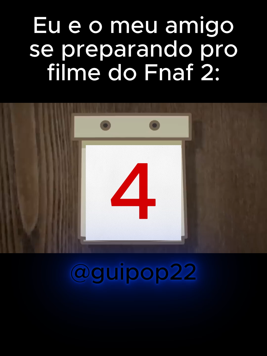 FNAF 2 AMANHÃ  #FNAF #fivenightsatfreddys #fnaf2movie #fandub #meme #guipop