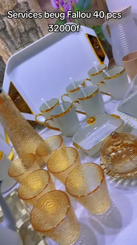 Services beug fallou blanc dorée si 40 pcs au 774671113 é 787541717