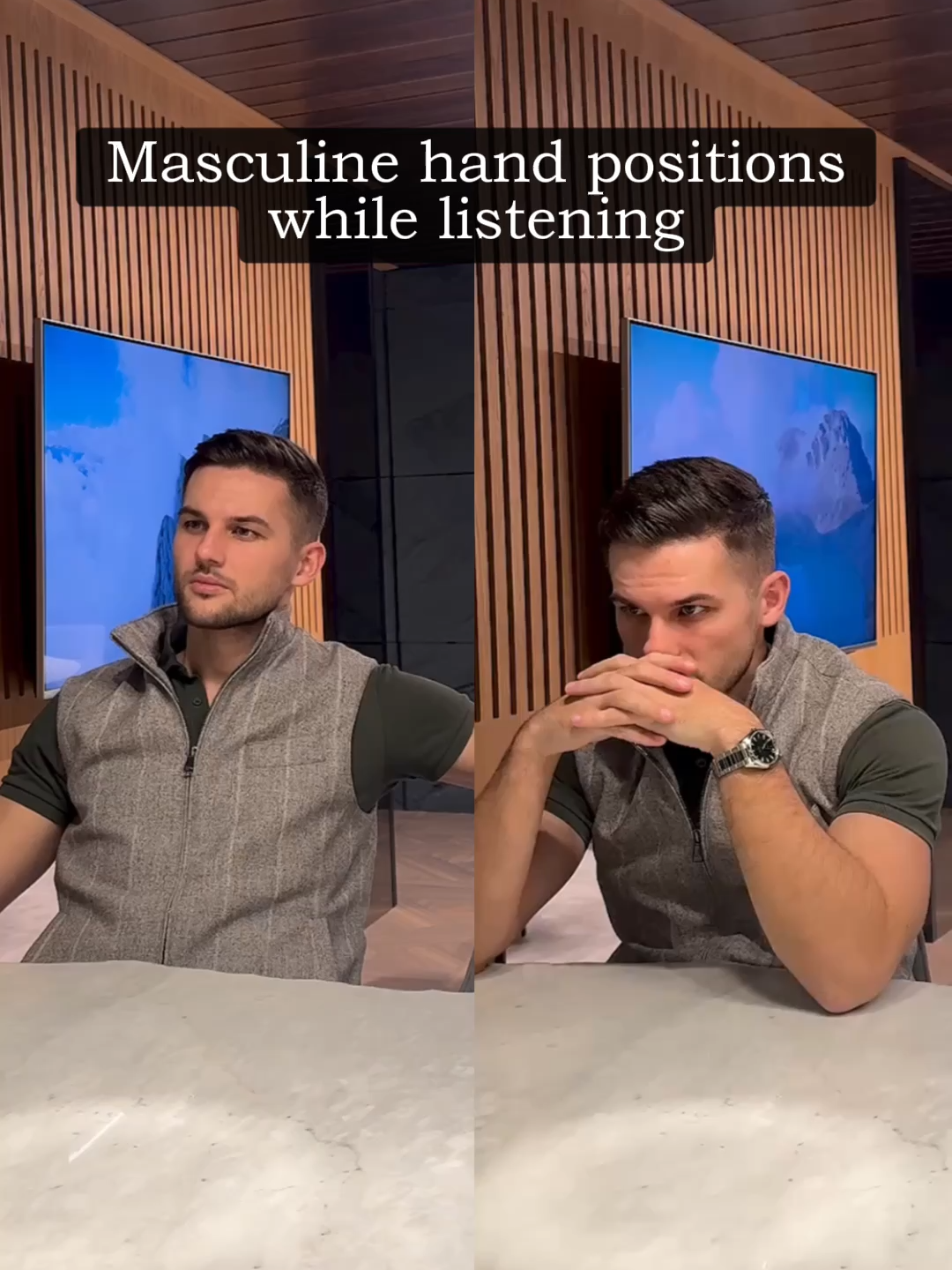 1️⃣ ✅ Formal, authoritative 2️⃣ ✅ Confident, collected 3️⃣ ✅ Formal, neutral 4️⃣ ✅ Informal, very confident