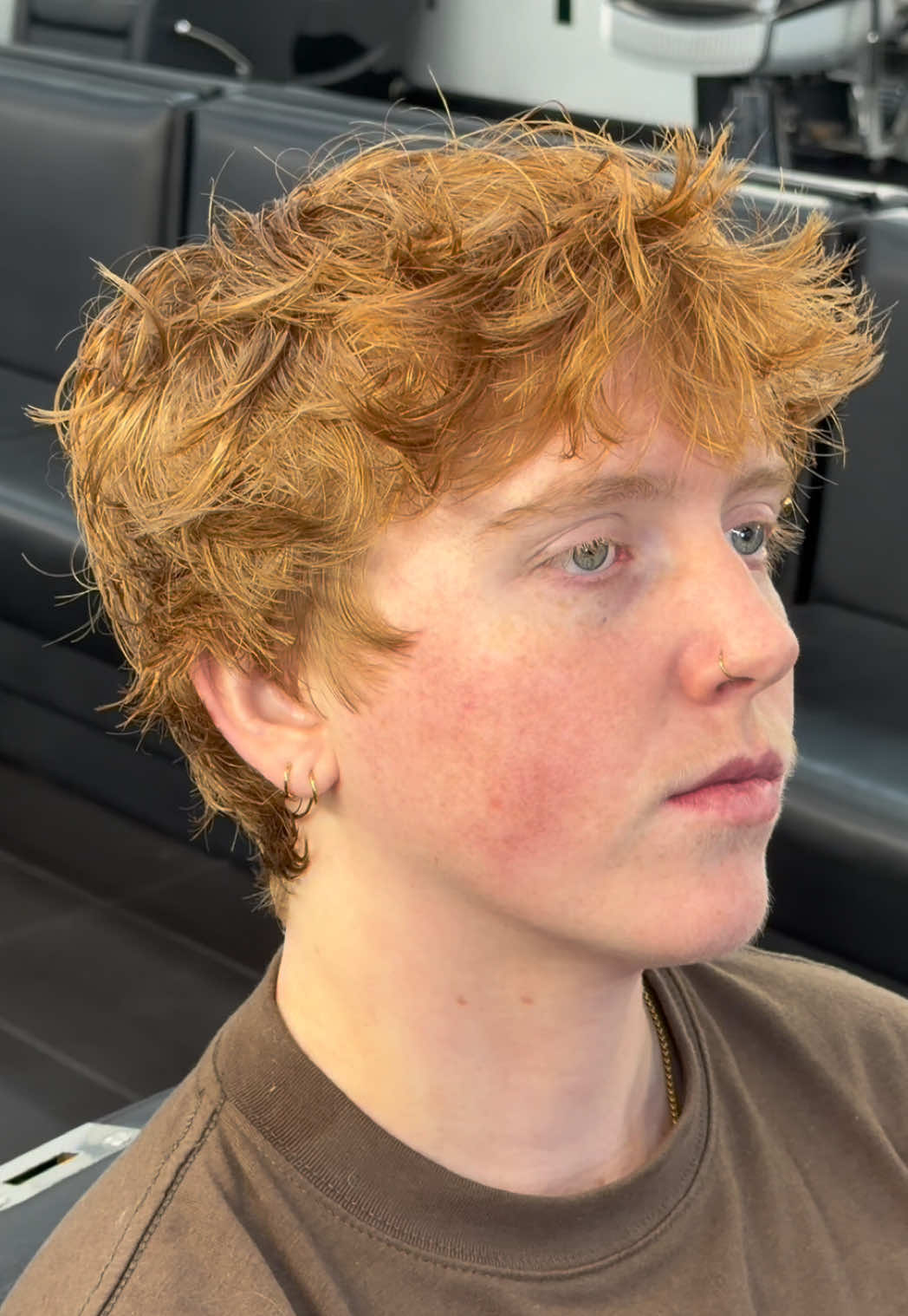 💈P.O.V Scissor Cutting Techniques #SacramentoBarber #ElkGroveBarber #menshair #ModernMullet #curlyhair 