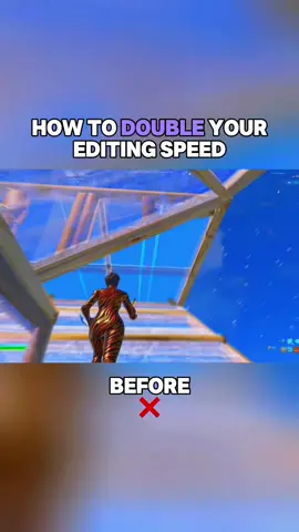 🟣This is how you can double your editing speed. #fortnite #edit #setting #fncs #fyp  