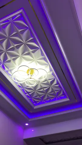 Lampu plafon warna ungu janda#plafonpvc #fyp #tulungagung #plafonmodern #pengusahamuda 