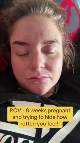 The pains of pregnancy! #pregnant #morningsickness 