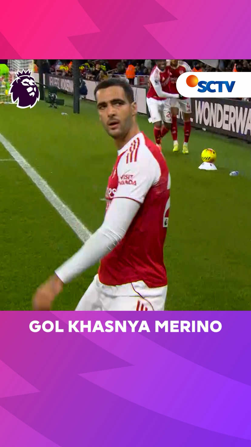 Mikel Merino kembali cetak gol melalui sundulannya🤩 #SCTVSports #PremierLeague #MatchClip #Arsenal 