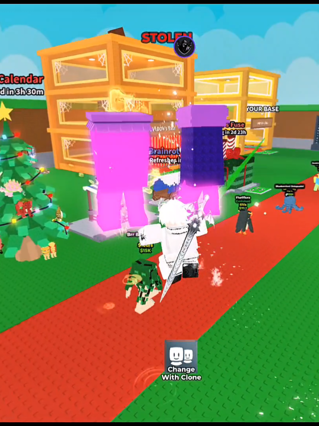 Nameless hub new update! #robloxfyp #stealabrainrotscript #stealabrainrot #fyp #roblox 