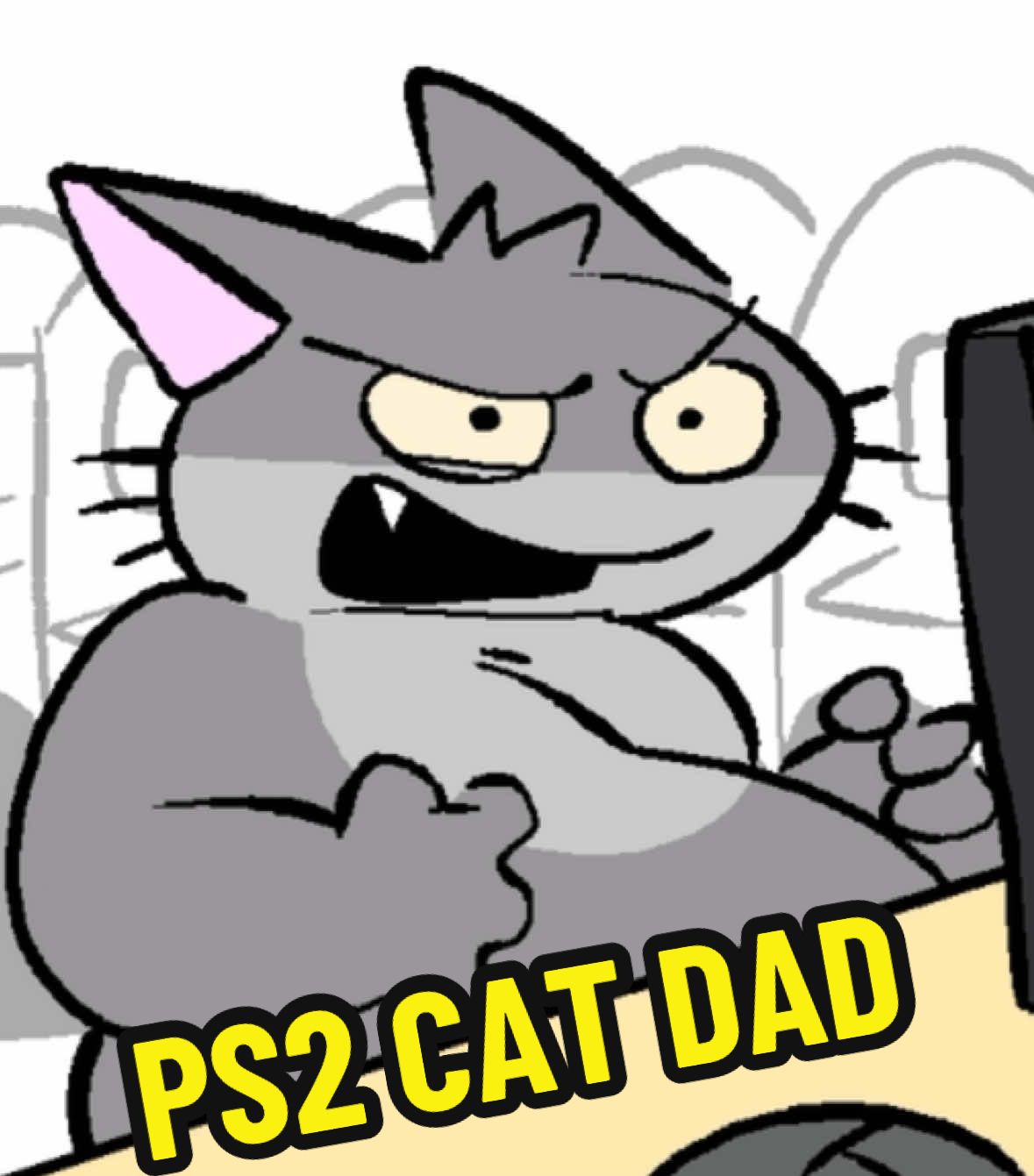 Ps2 Cat Dad goes 67! 😭😭😭 When I heard this audio I KNEW I had to draw him LMAOOO. Anyway, thats mah silly animation meme. #67 #animationmeme #alienmyth64 #silly #furry 