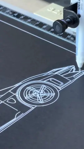 Watch the Ferrari F80 come to life—line by line—in ultra-satisfying ASMR detail 🧘✨ Every curve and contour of this legendary supercar is plotted out with Sakura Gelly Rolls for a mesmerizing, calming visual ride. Car lovers and art fans, this one's for you! Feeling inspired by automotive design? Drop a comment and let us know which car you'd love to see next. For more blueprint art like this, follow along and enjoy the journey. @ferrari #FerrariF80 #CarBlueprint #SatisfyingArt #PlotterArt #ASMRdrawing #SupercarArt