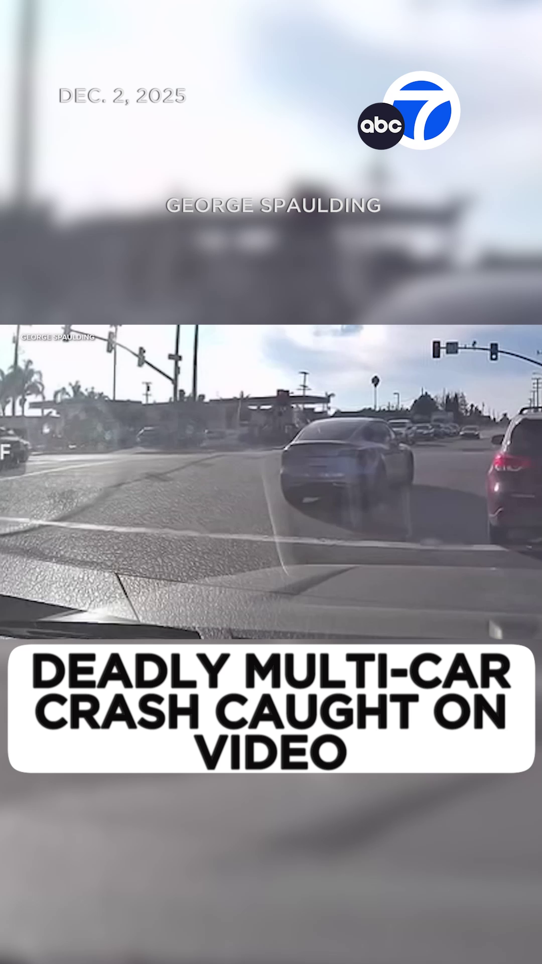 A man is dead after his Tesla rolled multiple times during a massive, multi-vehicle crash in Huntington Beach. Video obtained by Eyewitness News shows the moment two of the cars collided in the intersection. No arrests have been made, and the investigation into the crash is ongoing.