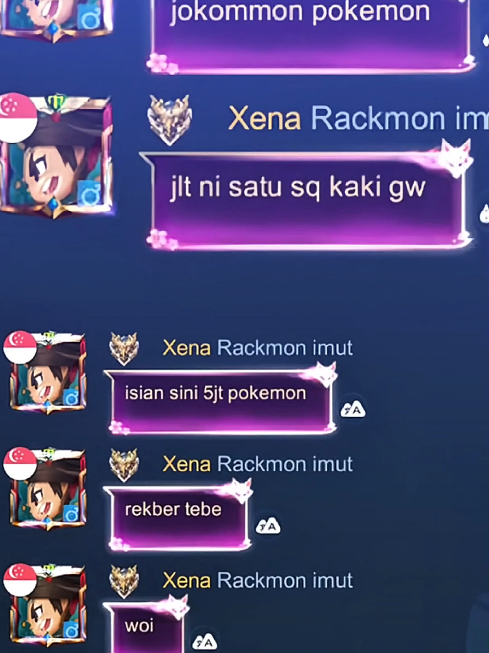 temen siapa ini lepas dari kandang #aseptzy #mlbb 