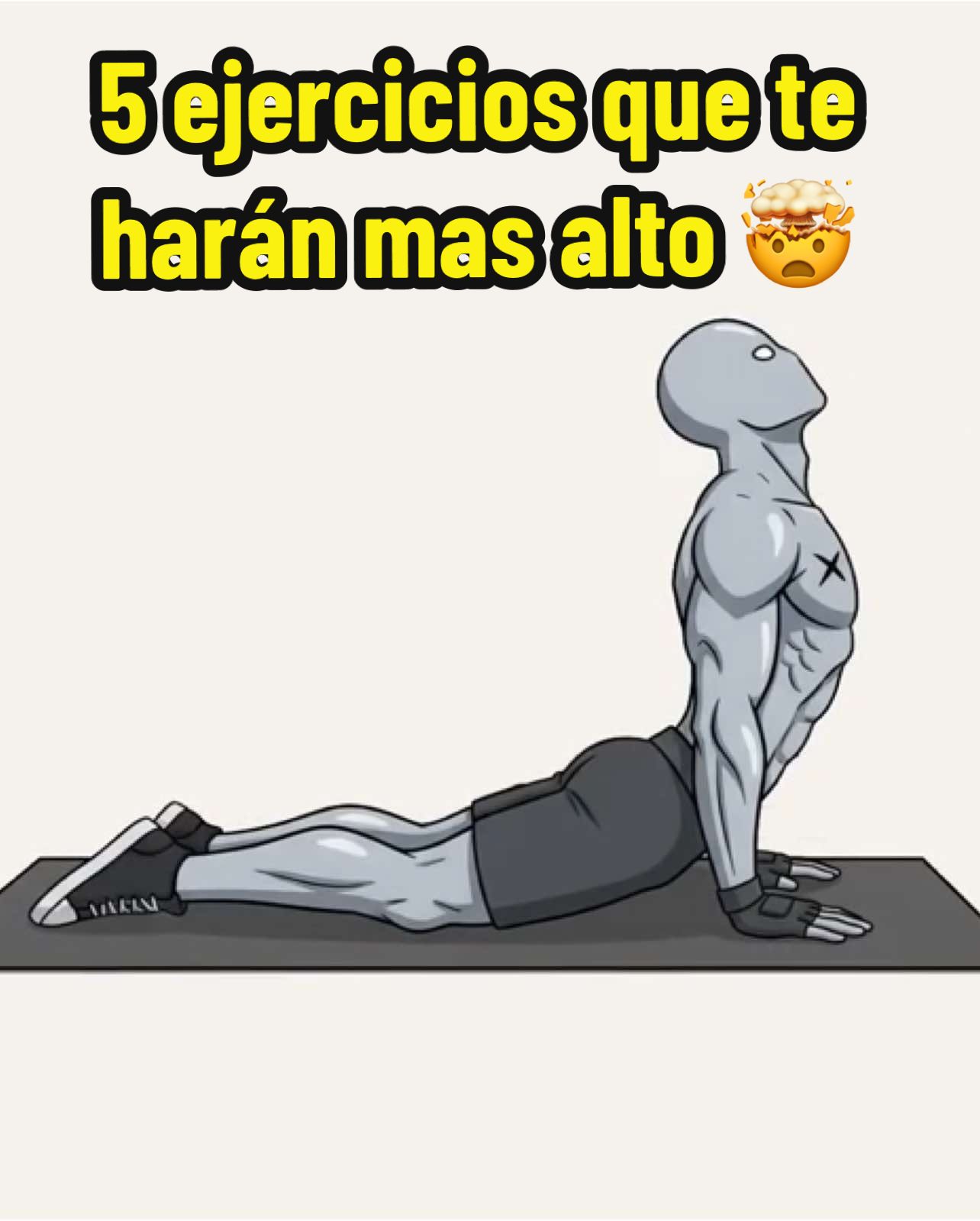 5 Ejercicios que te Harán Más Alto (al INSTANTE) #ejerciciosgym  #comosermasalto #ejerciciosencasa