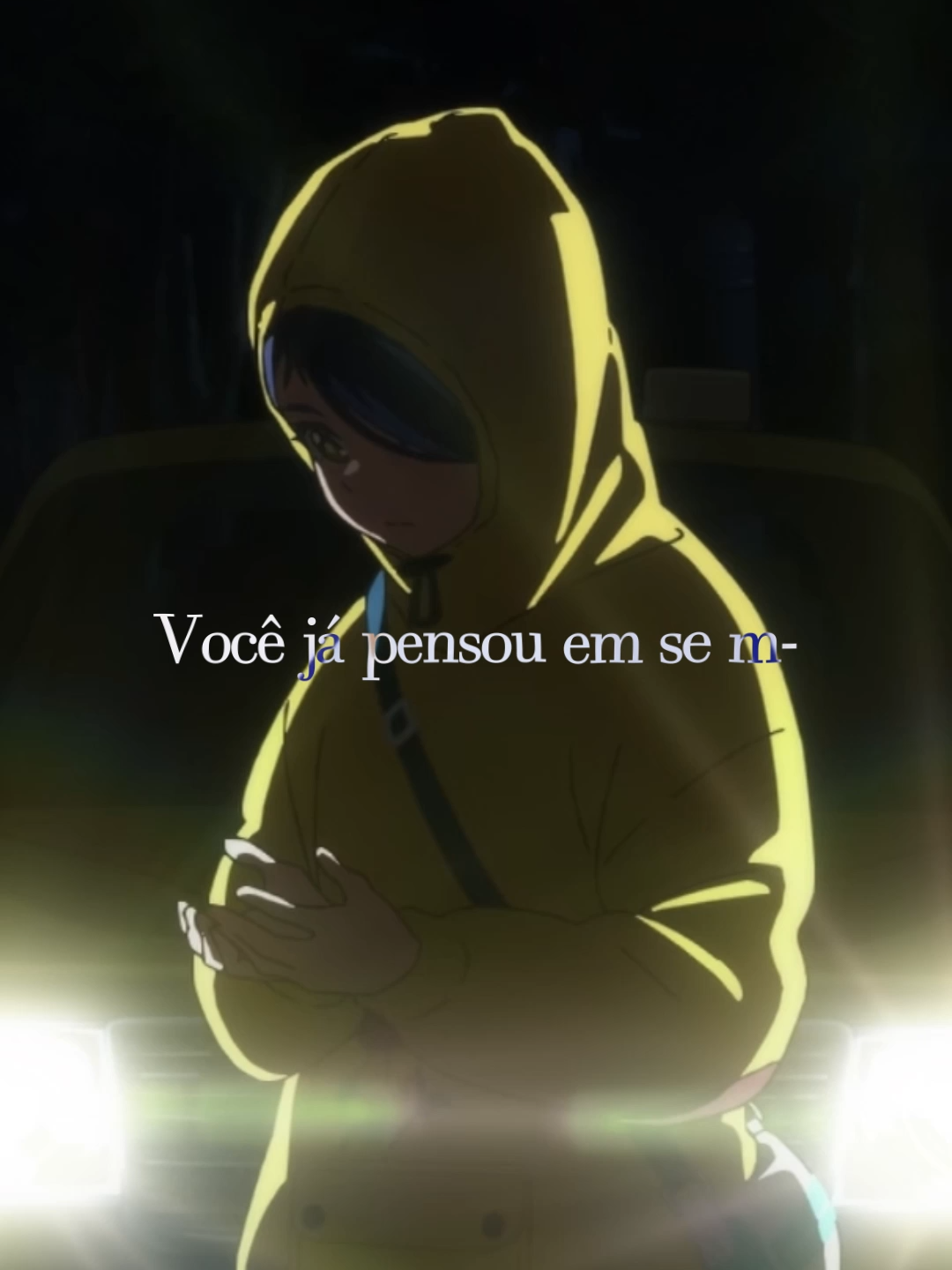 Você já quis SUMIR? #anime #animeedit #foryoupage #reflexao #motivational#wondereggpriority #audiobook