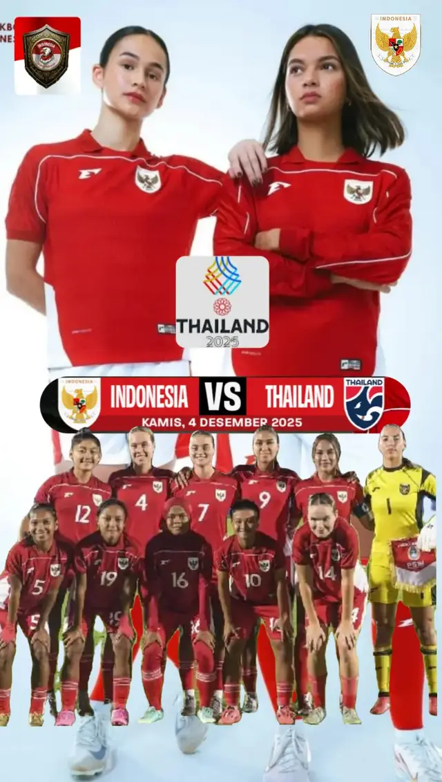 #creatorsearchinsight #timnasputri #garudapertiwi #footballseagames #indonesiavsthailand 