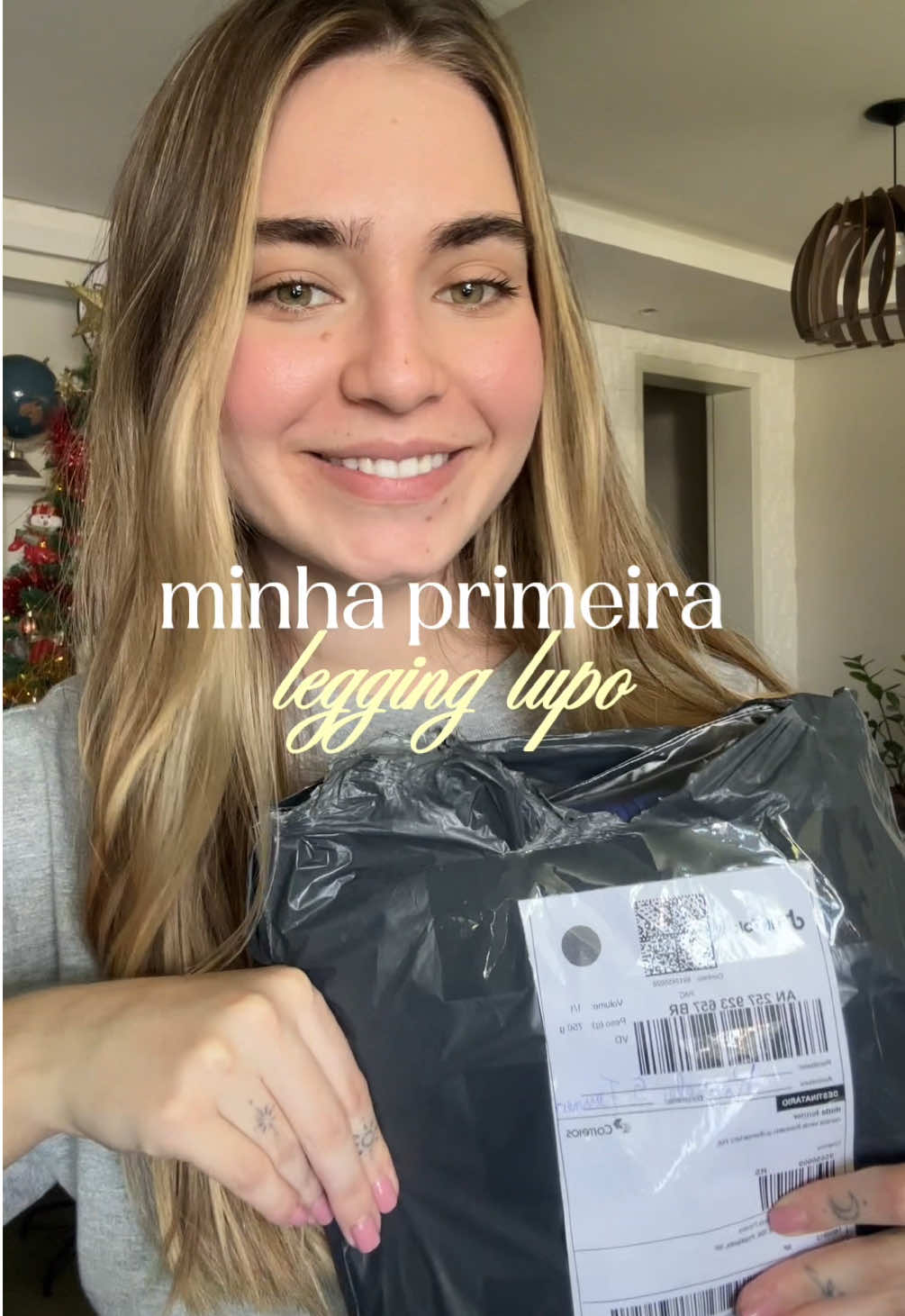 minha primeira compra real oficial aqui do tiktok e eu AMEI 🥳💙 #fy  #GymTok #fyp #lupo #academia 