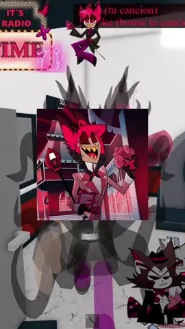 Alastor se le declara a Lucifer en Roblox 📻💕 #hazbinhotel #alastor #alastorhazbinhotel #lucifermorningstar #roblox