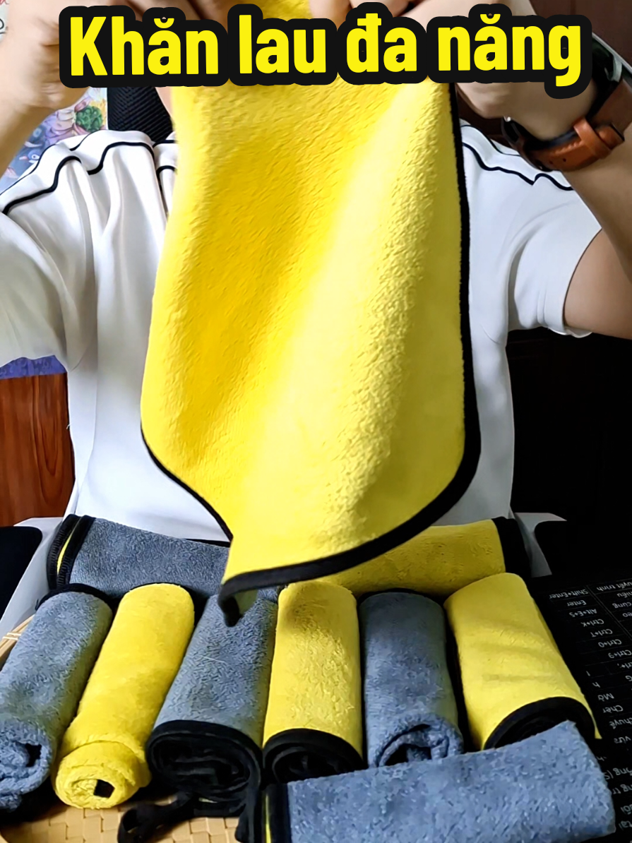 Combo khăn lau đa năng, gì cũng lau... #khanlaubep #khanlaudanang #khanlau #foryou #tutingiare @Tự Tin Giá Rẻ @Tự Tin Giá Rẻ @Tự Tin Giá Rẻ 