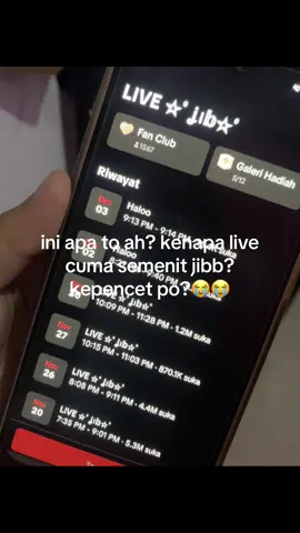padahal udh seneng dpt notif😭🫵🏻 #najib #live #foryou #4upage #fyp @☆ﾟʝꪱ𝕓☆ﾟ 