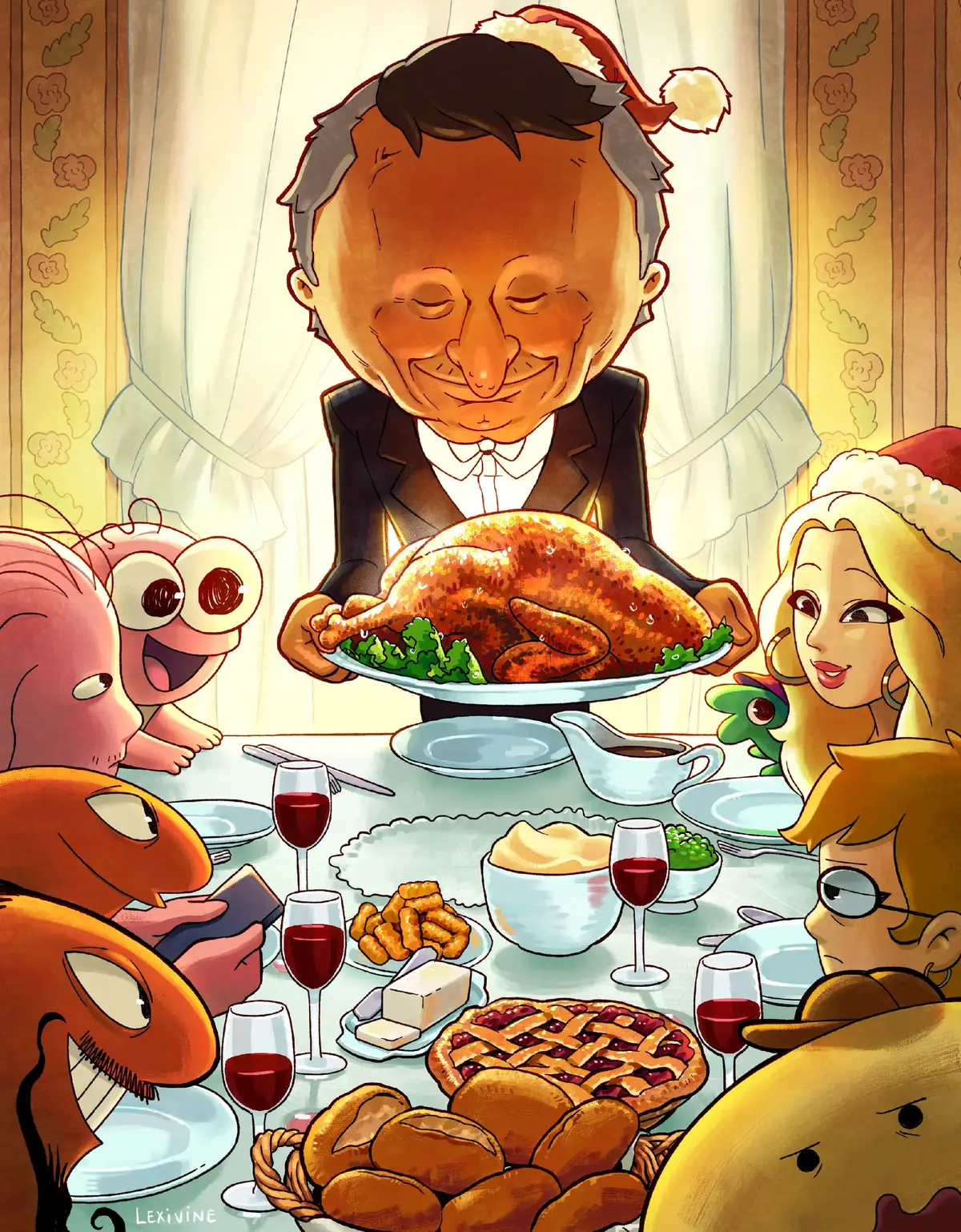 Happy holidays to my crew and everyone who watched this season! Thank you Greg for being a great lead ✨  #smilingfriends #adultswim #fanart #artistsoftiktok 