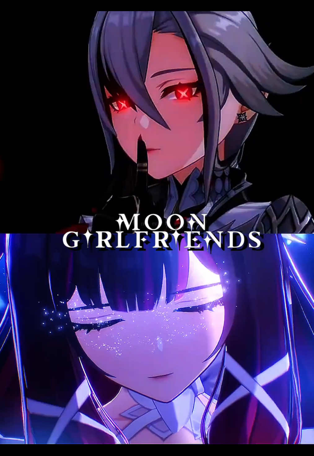 THEY ARE SO CUTE TOGETHER I LOVE THEM #arlebina #columbinagenshinimpact #arlecchinogenshin #fyp #GenshinImpact 