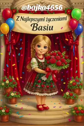 🎉Imieniny Basi jak gwiazdki na niebie ✨✨💐🍾#imieninybarbary #wszystkiegoconajlepsze 