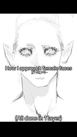 So I made a video in the past on male faces although it’s a bit outdated I decided to make one like this hope it helps those in need because I know I struggle a lot to draw #women #art #tutorials #fyp #needs