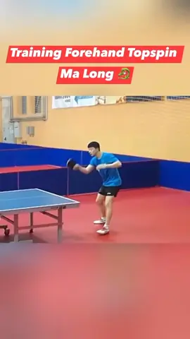 latihan forehandtopspin #forehand #topspin #malong #atlet 