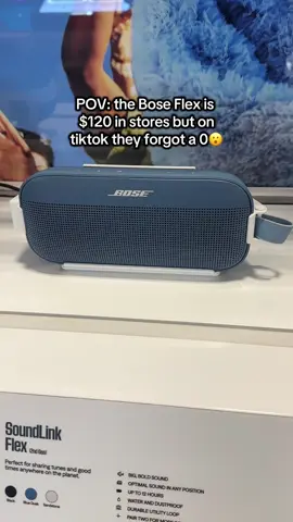 Claim the coupons this is actually such a crazy sale #bosesoundlinkflex #bose #bosespeaker #tiktokdeals  #speaker