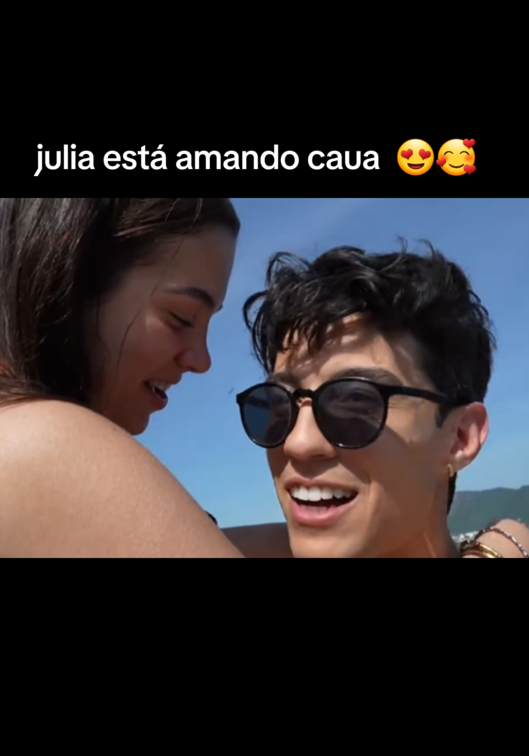 Este casal e lindo..  #juliapimentel #juliapimentelreal #famíliapimentel #cauasouza #caju 