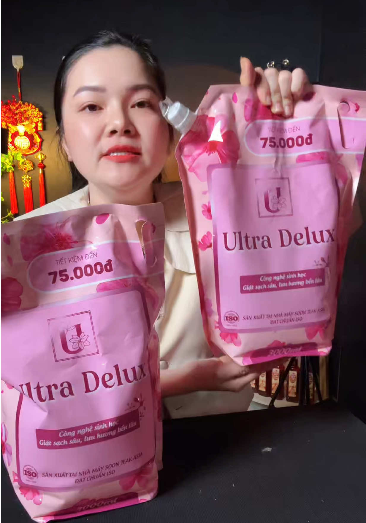 Combo 2túi nước giặt xã 2 trong 1 ultra delux #giadungtienich #xuhuongtiktok #combo2tuinuocgiat #ultradelux 