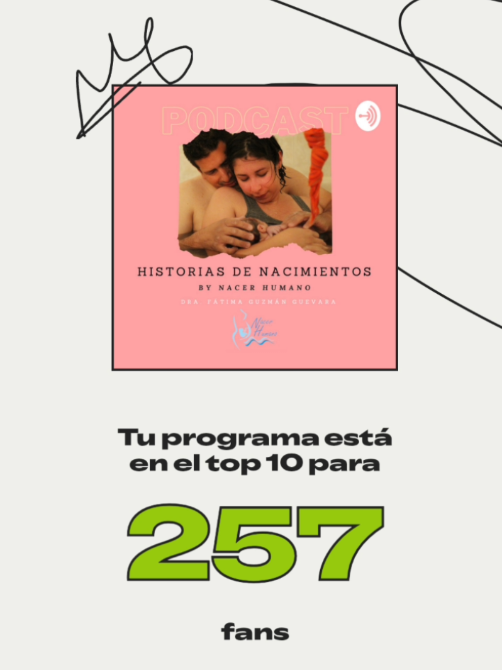 #wrap #drafatima #nacerhumano #historiasdenacimientos 