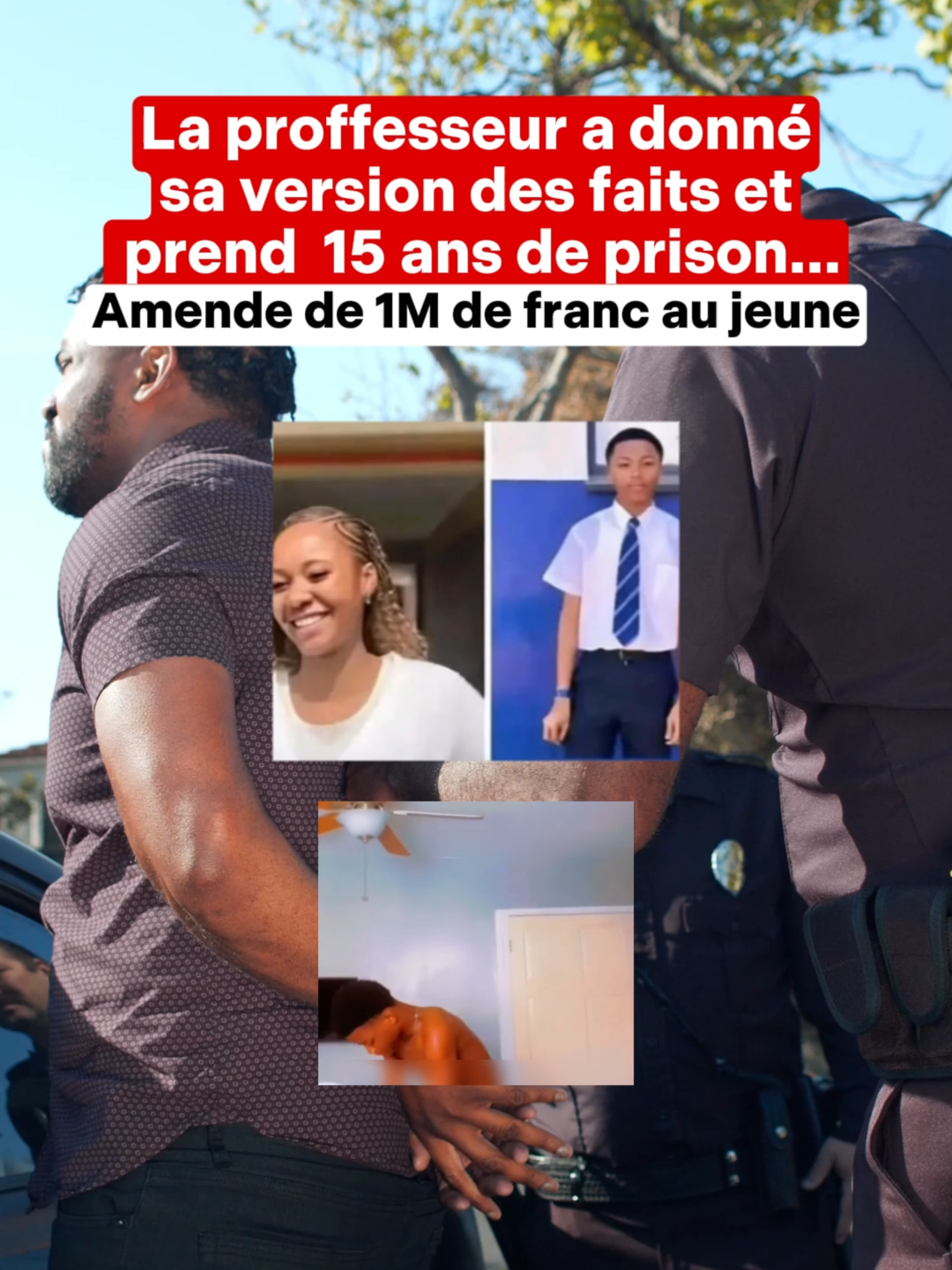 Rebondissement dans l’affaire qui bouleverse le Congo ! La professeur et son élève ! #horreur #congo #professeur #polemique