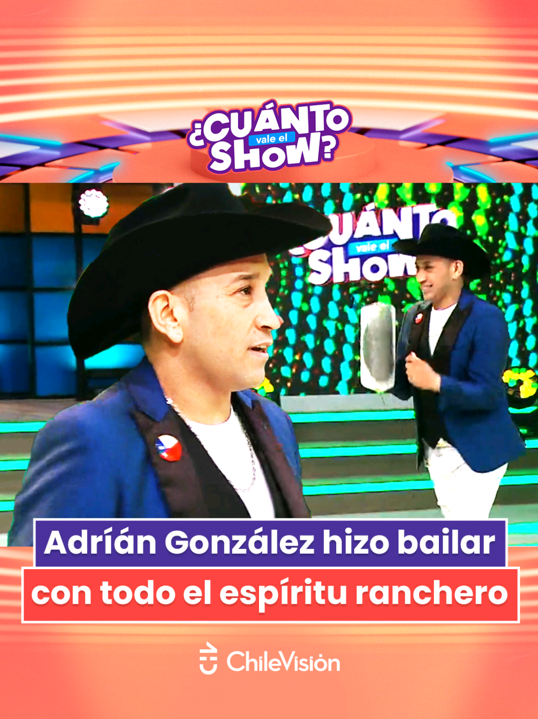 ¡UN TALENTO INNATO! 😮 Adrián González nos hizo bailar al más puro estilo ranchero 🕺🏻 Con carisma y encanto el participante se ganó el cariño y aplausos del público 🤩 👉 ¿Cuánto le darías a su presentación? 💸 #CuantoValeElShowCHV 