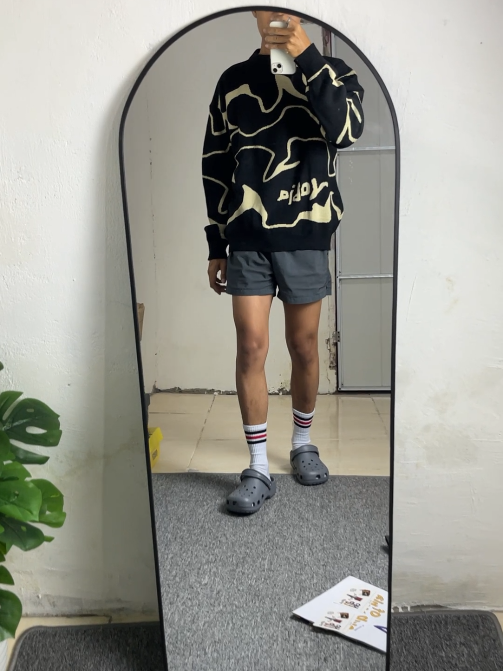 Vobia Knitwear Crewneck #knitwear #crewneck #cardiganrajut #knitwearoutfit #cardigan 