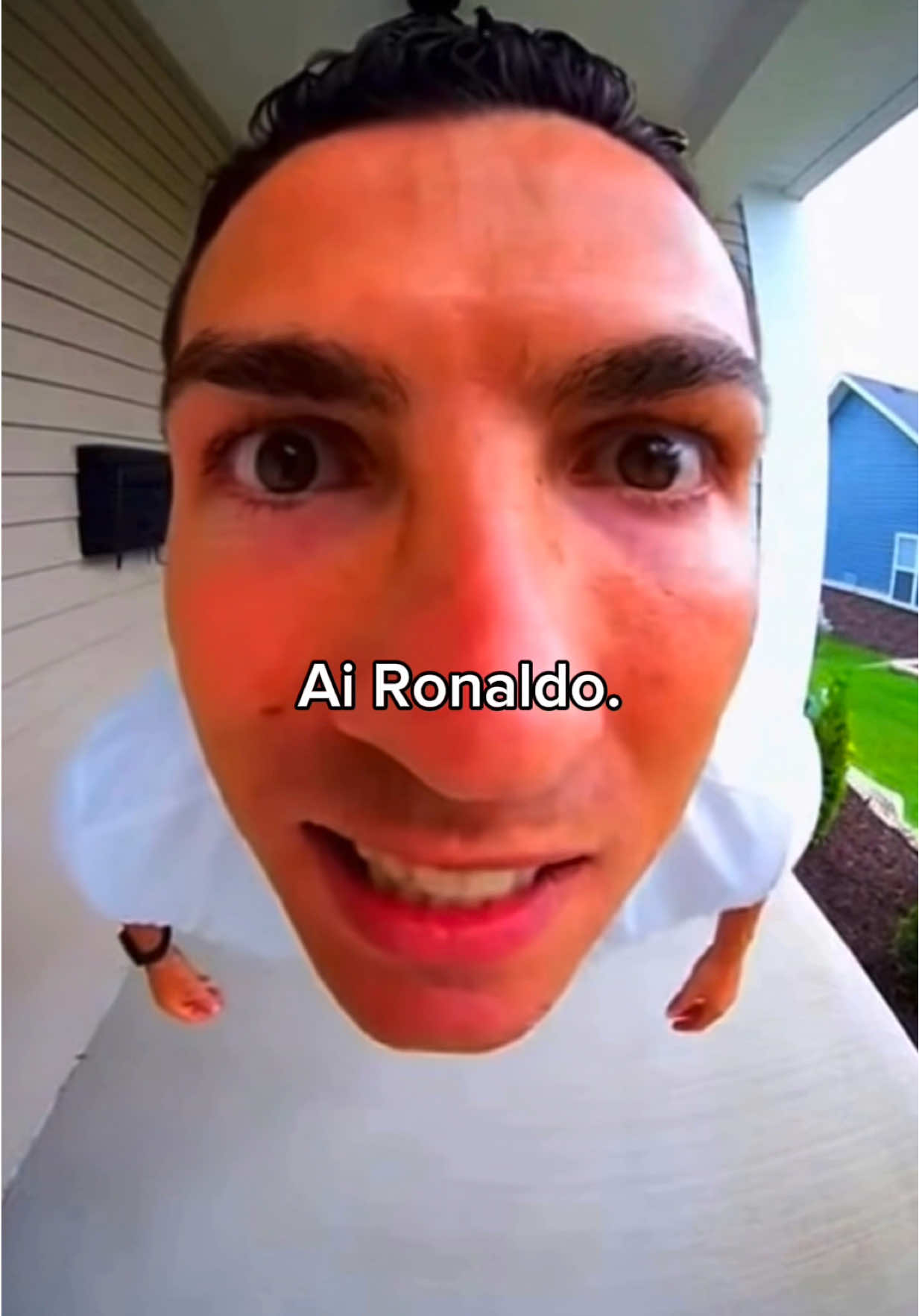 Ai Ronaldo 😂🔥 #ronaldo #footballinterview #footballpodcast #footballbruv #ai 