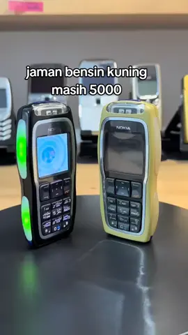 salam kenal dari jaman bensin kuning masih 5000 #hpjadul #nokia 