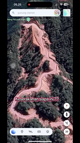 🥲🥲🥲 #tambanggunungslamet #tambang #gunungslamet #longsor #bencanaAlam 