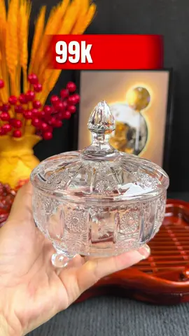 Hũ thuỷ tĩnh đựng mứt siêu đẹp #dodunggiadinh #dogiadung #dodungnhabep #xuhuongtiktok 