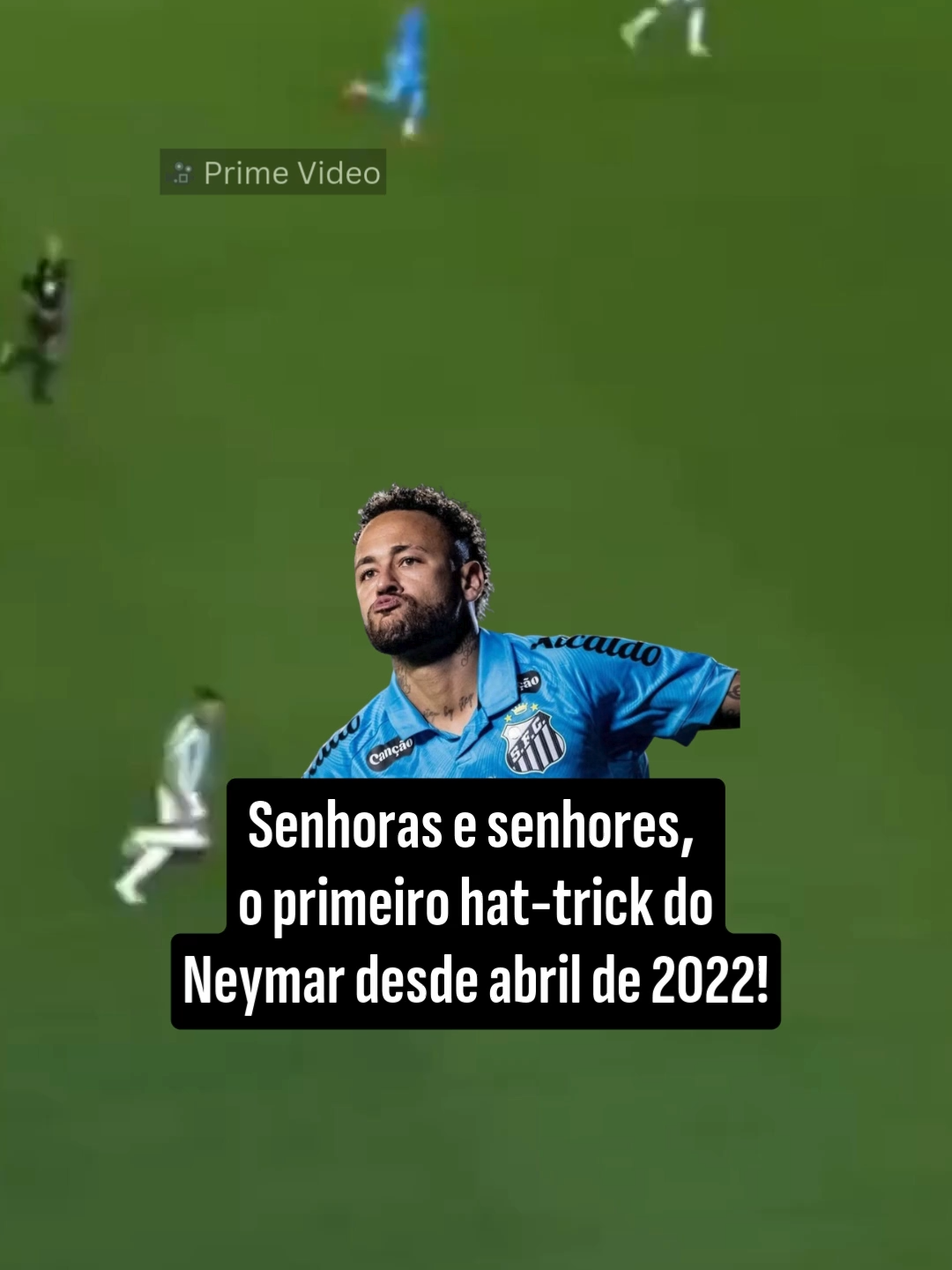 NEYMAR FAZ 3, E SANTOS VENCE! 🗣️ O Neymar fez os três gols da vitória do Santos contra o Juventude, pelo Brasileirão, em um jogo decisivo na luta contra o Z4. O último hat-trick dele tinha sido em abril de 2022, ainda pelo PSG, contra o Clermont, em uma goleada por 6 a 1, no Campeonato Francês. 🎥 @primevideosportbr #UOLEsporte #UOL #Santos #Juventude #Brasileirão #Futebol #Neymar #TikTokEsportes